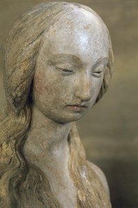 Maria Magdalena, koniec XV wieku (kamień polichromowany) (patrz także 248111, 248112 i 252686) autorstwa French School
