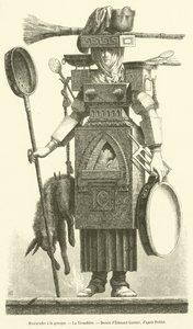 Greckie maskarady, La Vivandiere (rycina) autorstwa French School