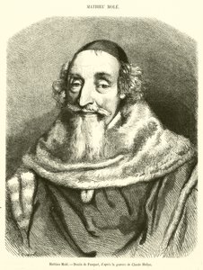 Mathieu Mole (Grawerowanie) autorstwa French School