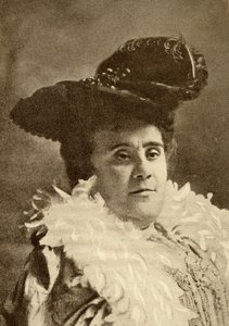 Matilde Serao (1856-1927) (lito) autorstwa French School
