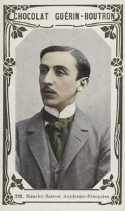 Maurice Barres, Academie-Francaise (kolorowe zdjęcie) autorstwa French School