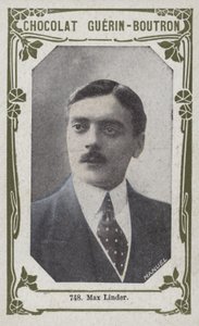 Max Linder (kolorowe zdjęcie) autorstwa French School