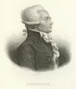 Maksymilian Robespierre autorstwa French School
