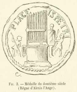 Medal XII w. Panowanie Anioła Aleksego (rycina) autorstwa French School