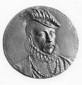 Medalion Karola IX Króla Francji (brąz) autorstwa French School