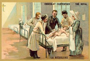 Medycyna (chromolit) autorstwa French School