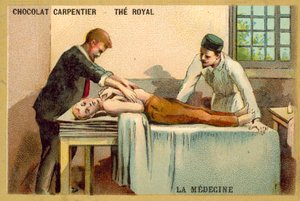 Medycyna (chromolit) autorstwa French School