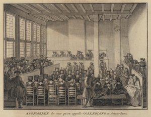 Spotkanie Kolegiów w Amsterdamie, Holandia (grafika) autorstwa French School