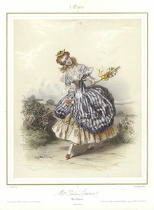 Panna Pauline Leroux w Pas Villageois de lOpera
