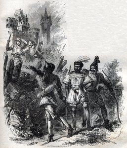 Najemnicy i bandyci papieża Klemensa VI (Peter Roger autorstwa French School