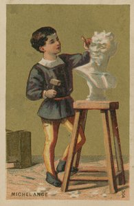 Michał Anioł, włoski artysta autorstwa French School