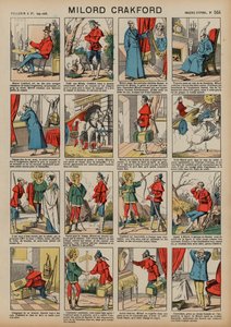 Milord Crakford (kolorowy grawerunek) autorstwa French School