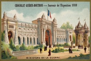 Ministerstwo Wojny (chromolitho) autorstwa French School