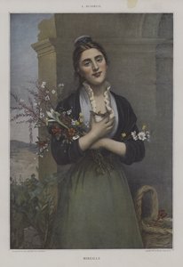 Mireille (kolor lito) autorstwa French School