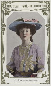 Panna Alice Roosevelt (kolorowe zdjęcie) autorstwa French School
