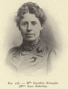 Pani Dorothee Klumpke (Pani Isaac Roberts) (Grawerowanie) autorstwa French School