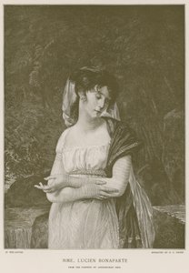 Pani Lucien Bonaparte autorstwa French School