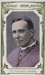 Monseigneur Audollent (kolorowe zdjęcie) autorstwa French School