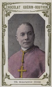 Monseigneur Grente (kolorowe zdjęcie) autorstwa French School