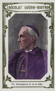 Prałat H de la Celle (kolorowe zdjęcie) autorstwa French School