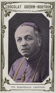 Monseigneur Landrieux (kolorowe zdjęcie) autorstwa French School
