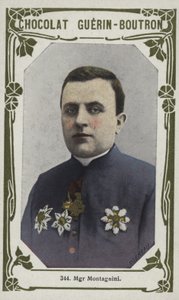 Monseigneur Montagnini (kolorowe zdjęcie) autorstwa French School