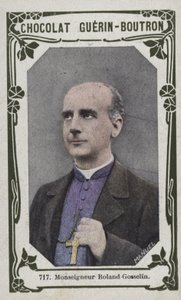 Monseigneur Roland-Gosselin (kolorowe zdjęcie) autorstwa French School