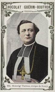 Monsignor Turinaz, biskup Nancy (kolorowe zdjęcie) autorstwa French School