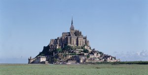 Mont Saint Michel autorstwa French School