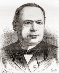 Moritz Hermann von Jacobi, z Les Merveilles de la Science, wydana ok. 1870 (rycina) autorstwa French School
