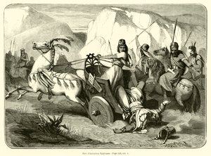 Mort de Antiochus Epifanes (rycina) autorstwa French School