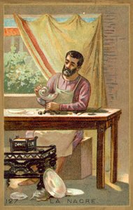 Masa perłowa (chromolitho) autorstwa French School