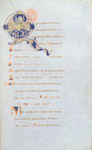 Ms 384 Antyfonarz opactwa Saint Denis, XI w. autorstwa French School
