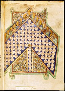 Ms 476 fol.233 Strona z Biblii autorstwa French School