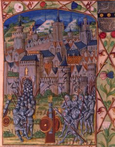 Pani Royal 20 E.III fol.152v Zdobycie Evreux, z 