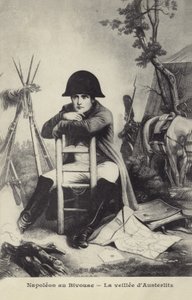 Napoleon na biwaku autorstwa French School