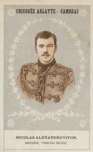 Mikołaj Aleksandrowicz, carewicz, dziedzic wielkiego księcia autorstwa French School