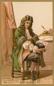 Nicolas Boileau, francuski poeta autorstwa French School
