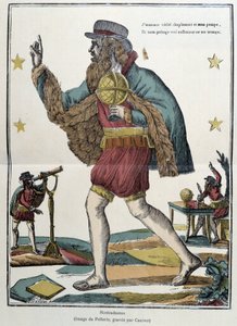 Nostradamus - wizerunek Epinal autorstwa French School