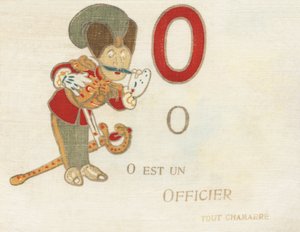 O jest oficerem bojowym. autorstwa French School