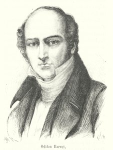 Barrot Odilon (grawerunek) autorstwa French School