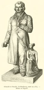 Ohmacht lub Omacht, ze Strasburga, zmarł w 1834 r. (grafika) autorstwa French School