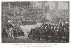 Otwarcie Stanów Generalnych, Wersal, 5 maja 1789 r. autorstwa French School