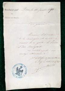 Nakaz uwięzienia konsjerża księcia Pierre