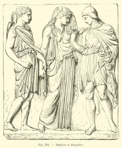 Orphee et Eurydice (grafika) autorstwa French School