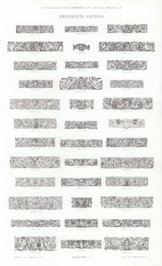 Strona z winiet typograficznych (grawerowanie) autorstwa French School