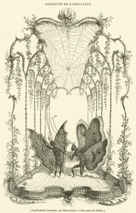 Papillonneries humaiaes (grawerowanie) autorstwa French School