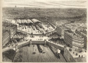 Paryż - Gare de Paris-Saint-Lazare Place de l