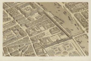 Paryż, 1730 autorstwa French School