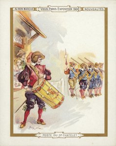 Wystawa Paryska 1900, Cavalier Drumming autorstwa French School